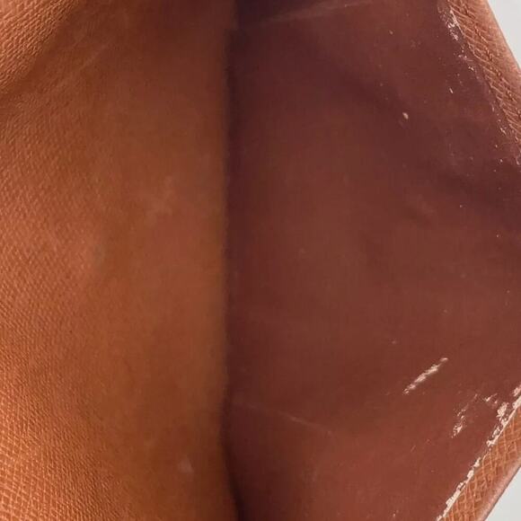 Louis Vuitton Vintage Brown Monogram Pochette Passport Travel Wallet - Picture 6 of 16